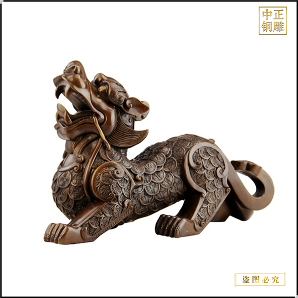 一對(duì)銅貔貅擺件.jpg